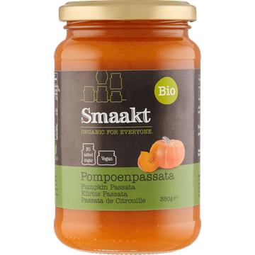 Smaakt Pompoenpassata bio