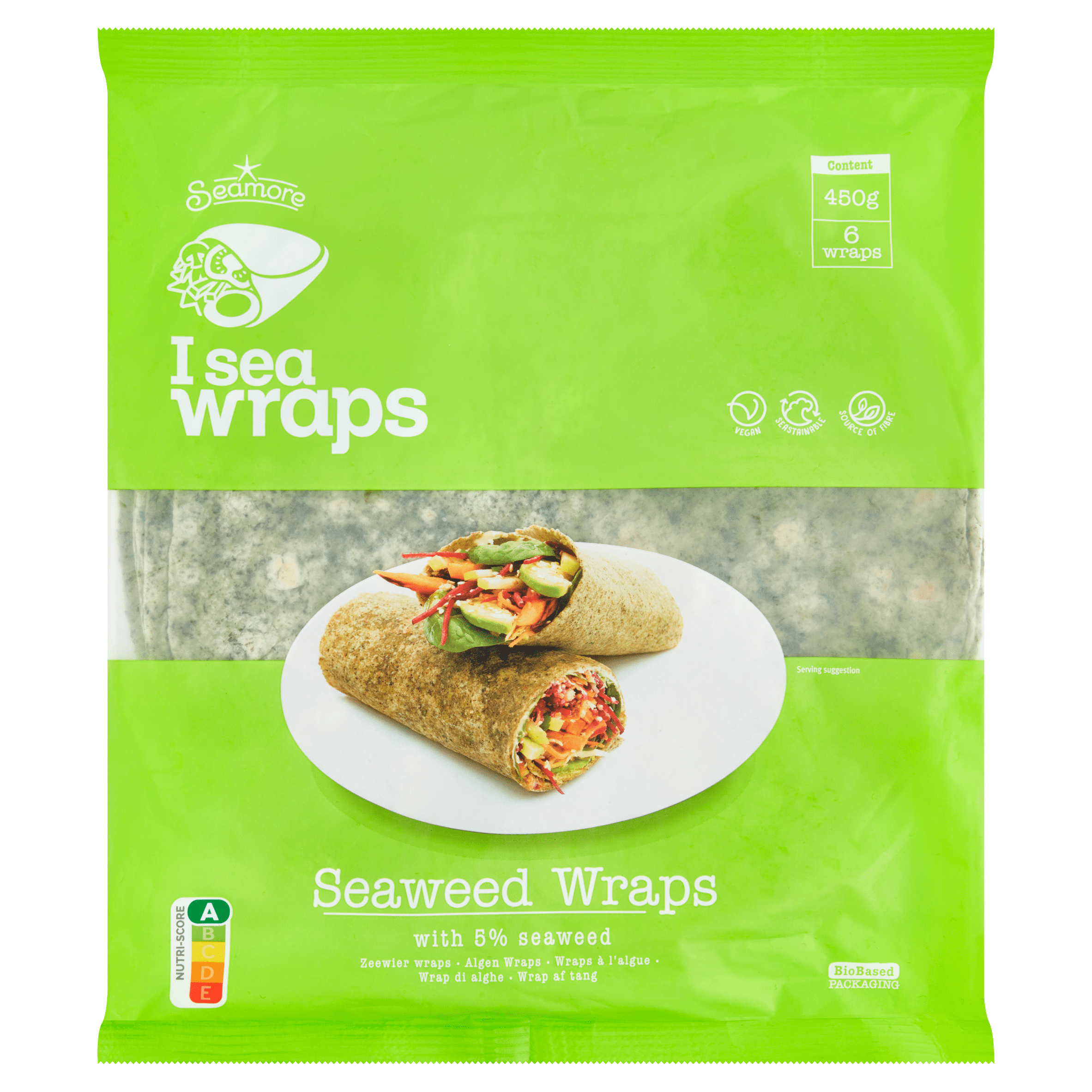 Seamore Seaweed wraps 6 stuks