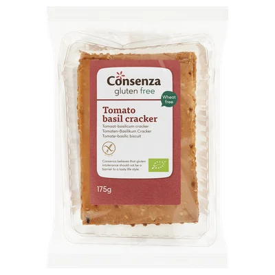 Consenza GV Cracker tomaat basilicum bio