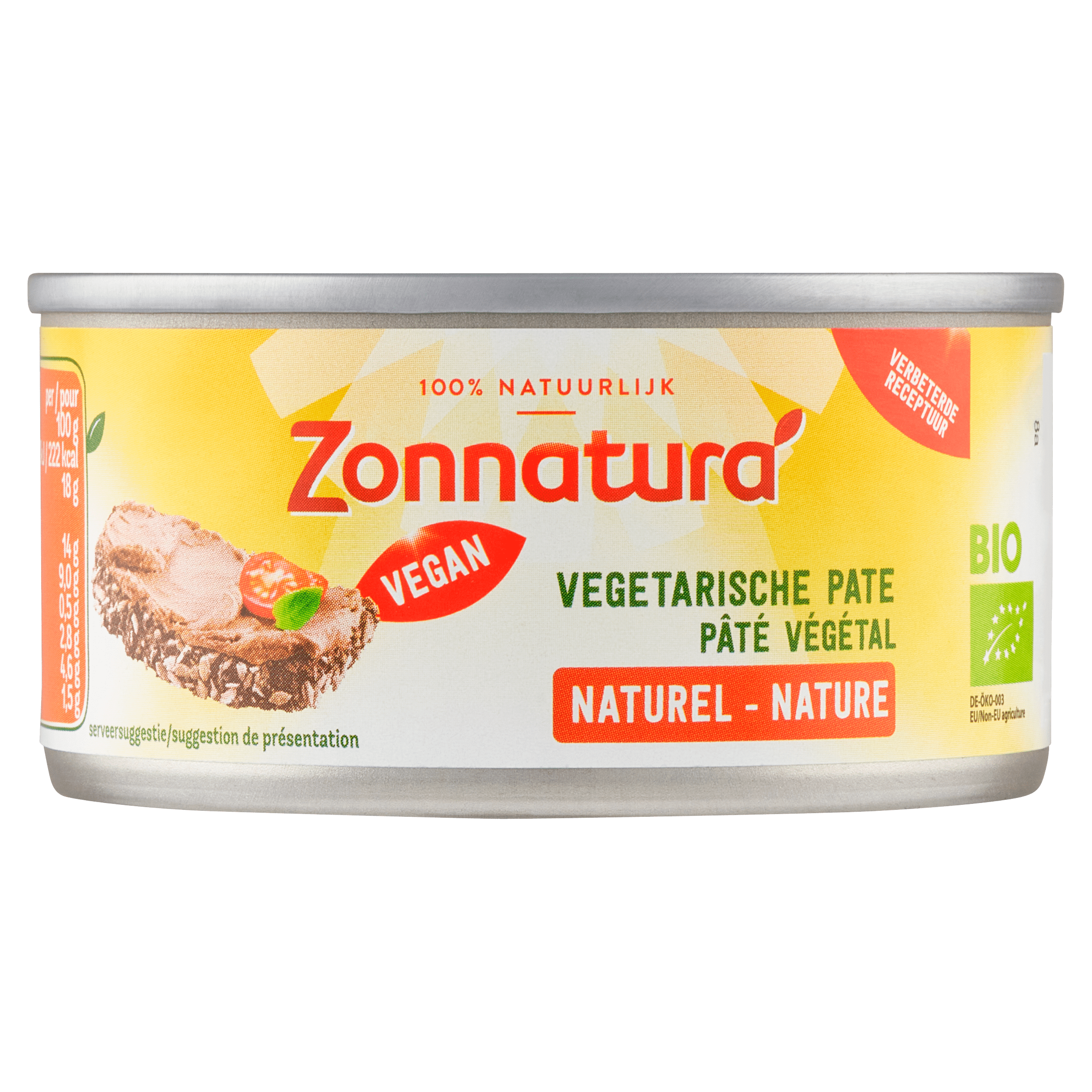 Zonnatura Vega pate naturel