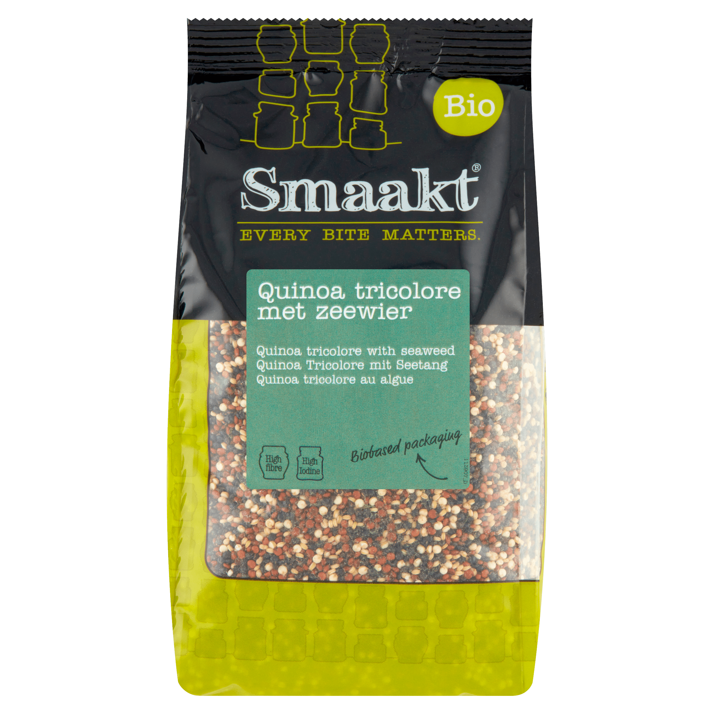 Smaakt Quinoa tricolore met zeewier bio