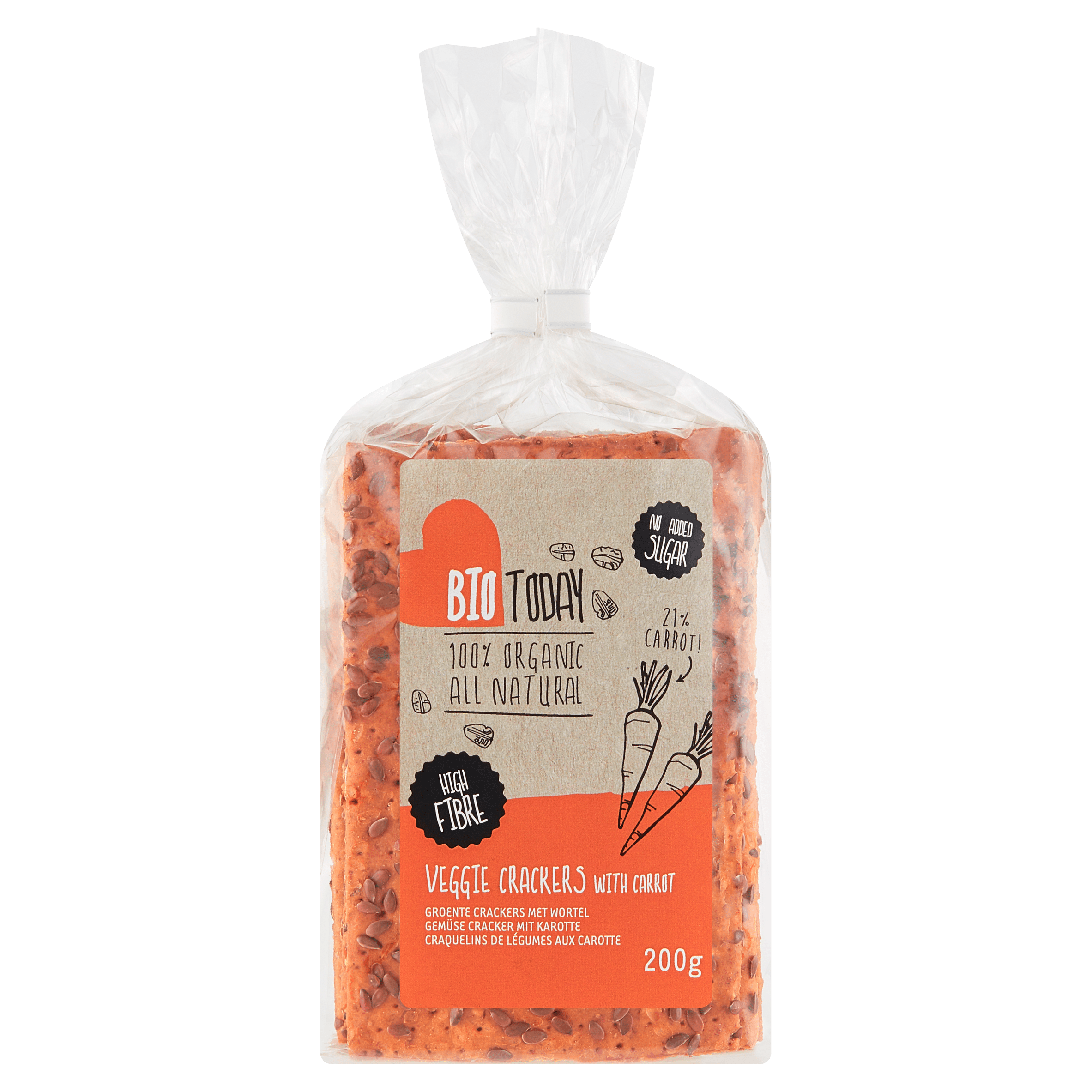 BioToday Groentecracker wortel bio