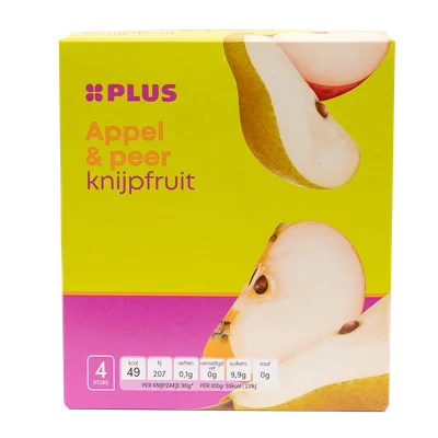 PLUS Knijpfruit Appel/Peer