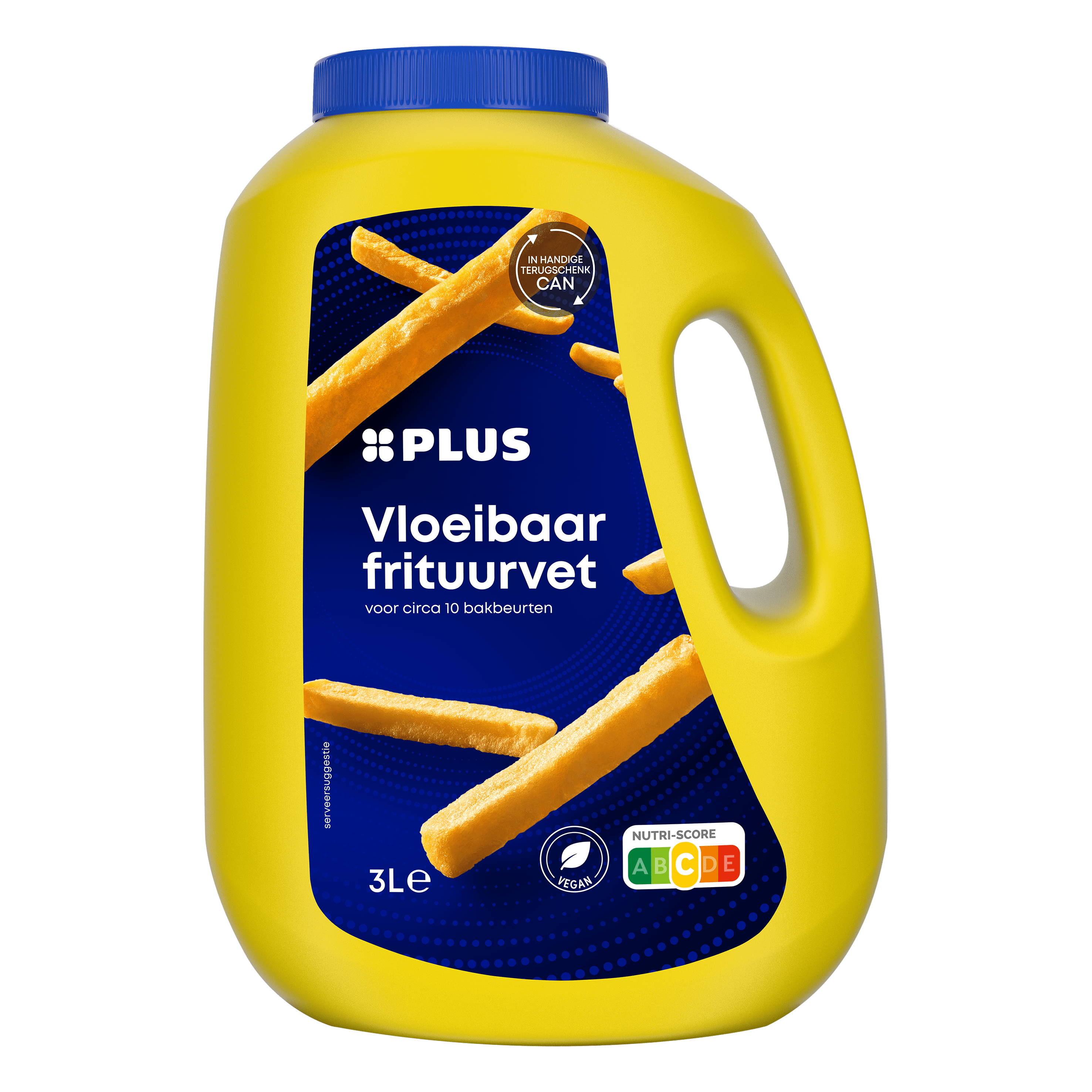 PLUS Frituurvet 3 liter