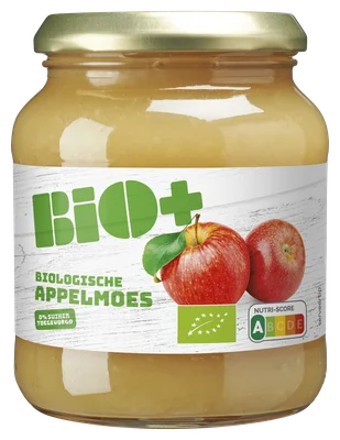 BIO+ Appelmoes zonder toegevoegd suiker