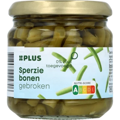 PLUS Sperziebonen gebroken