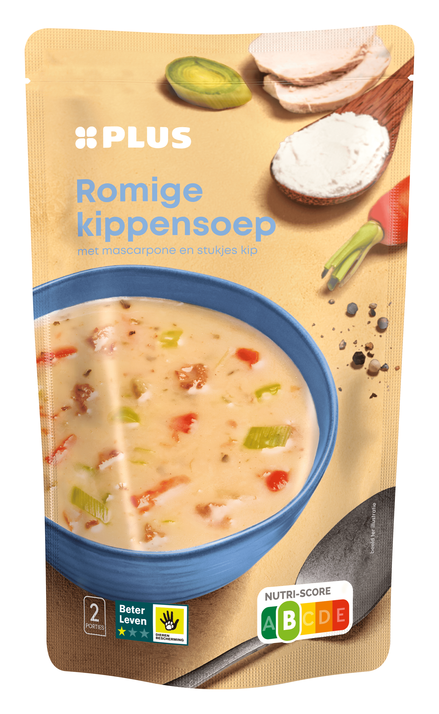 PLUS Heldere kippensoep