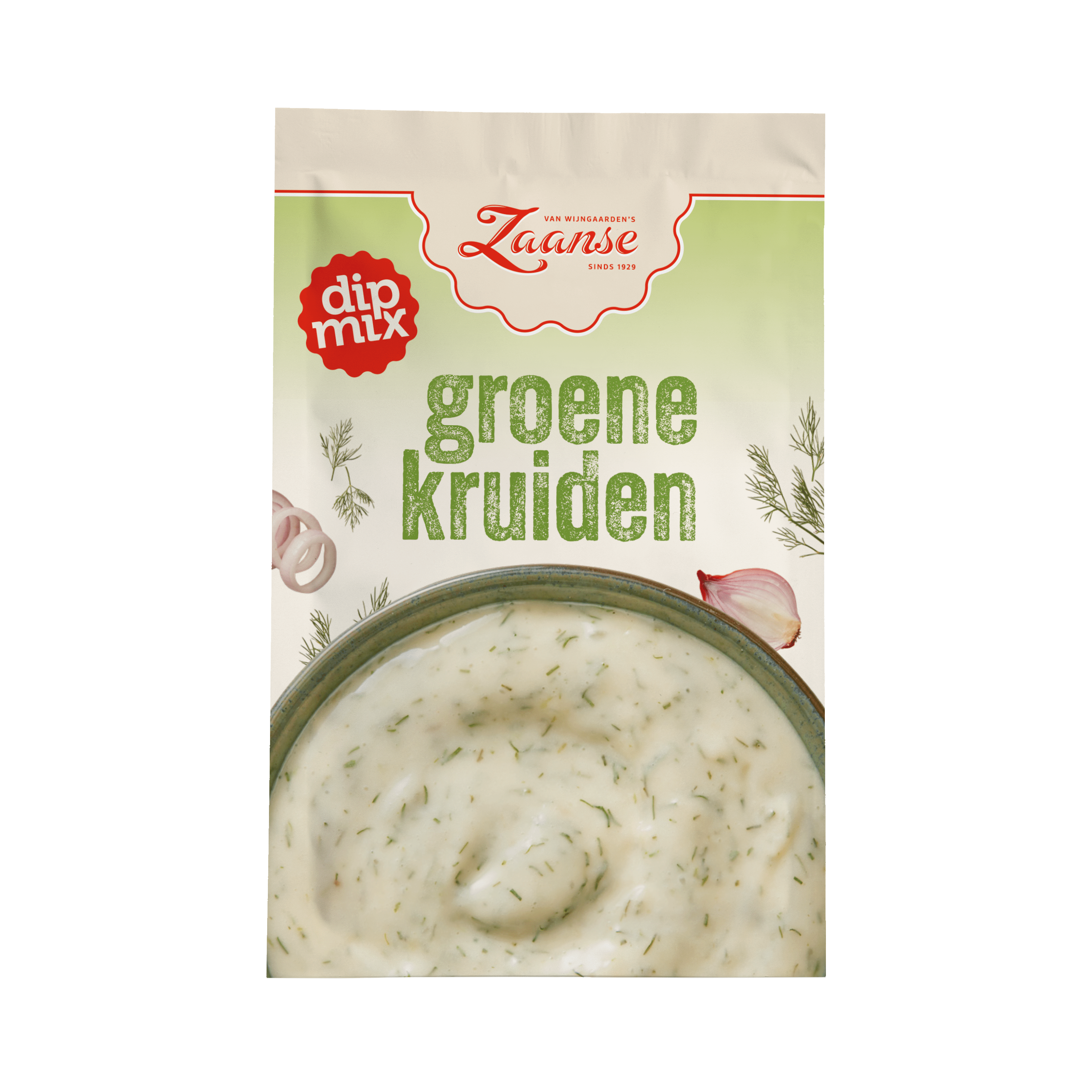 Zaanse Dipmix Groene Kruiden