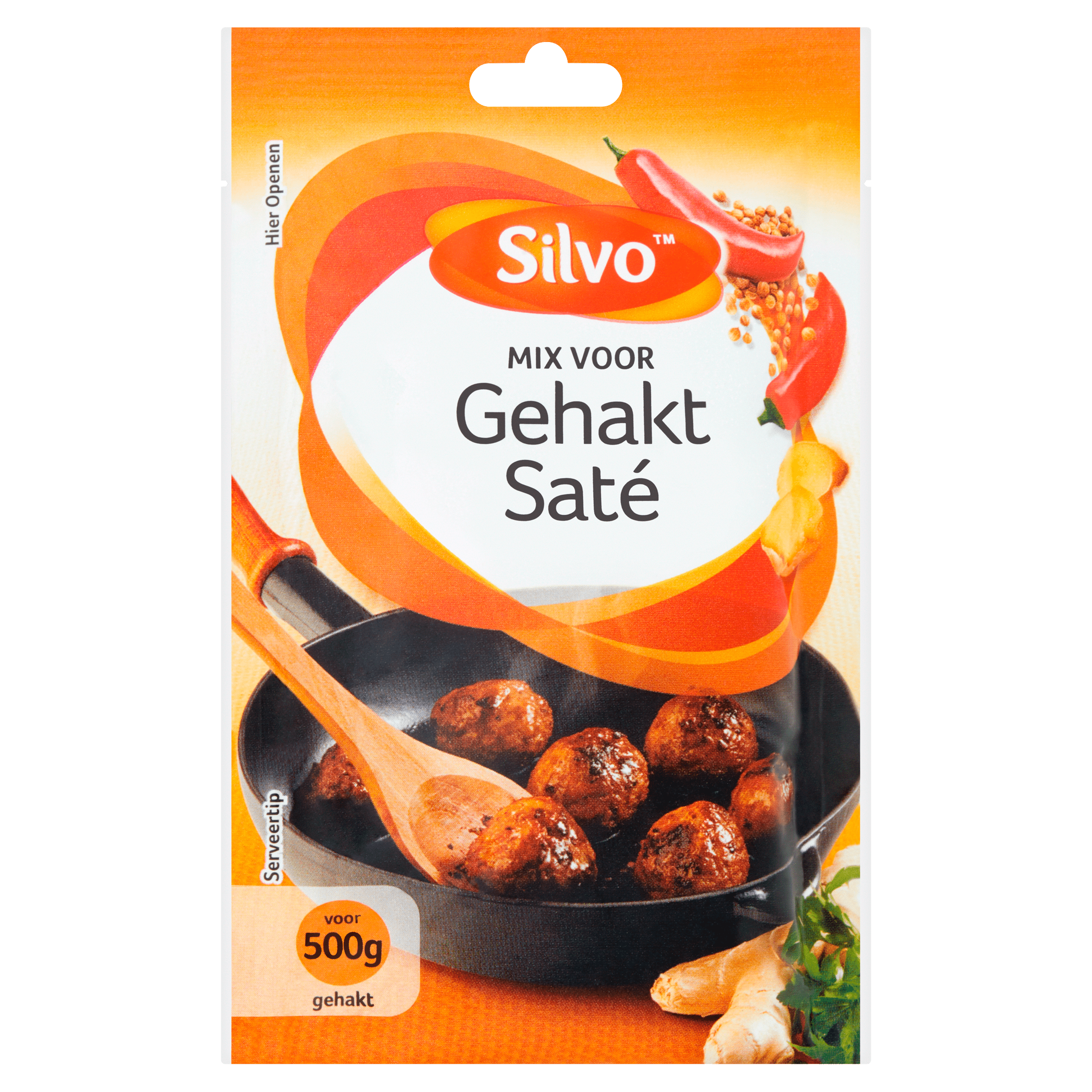 Silvo Kruidenmix gehakt saté