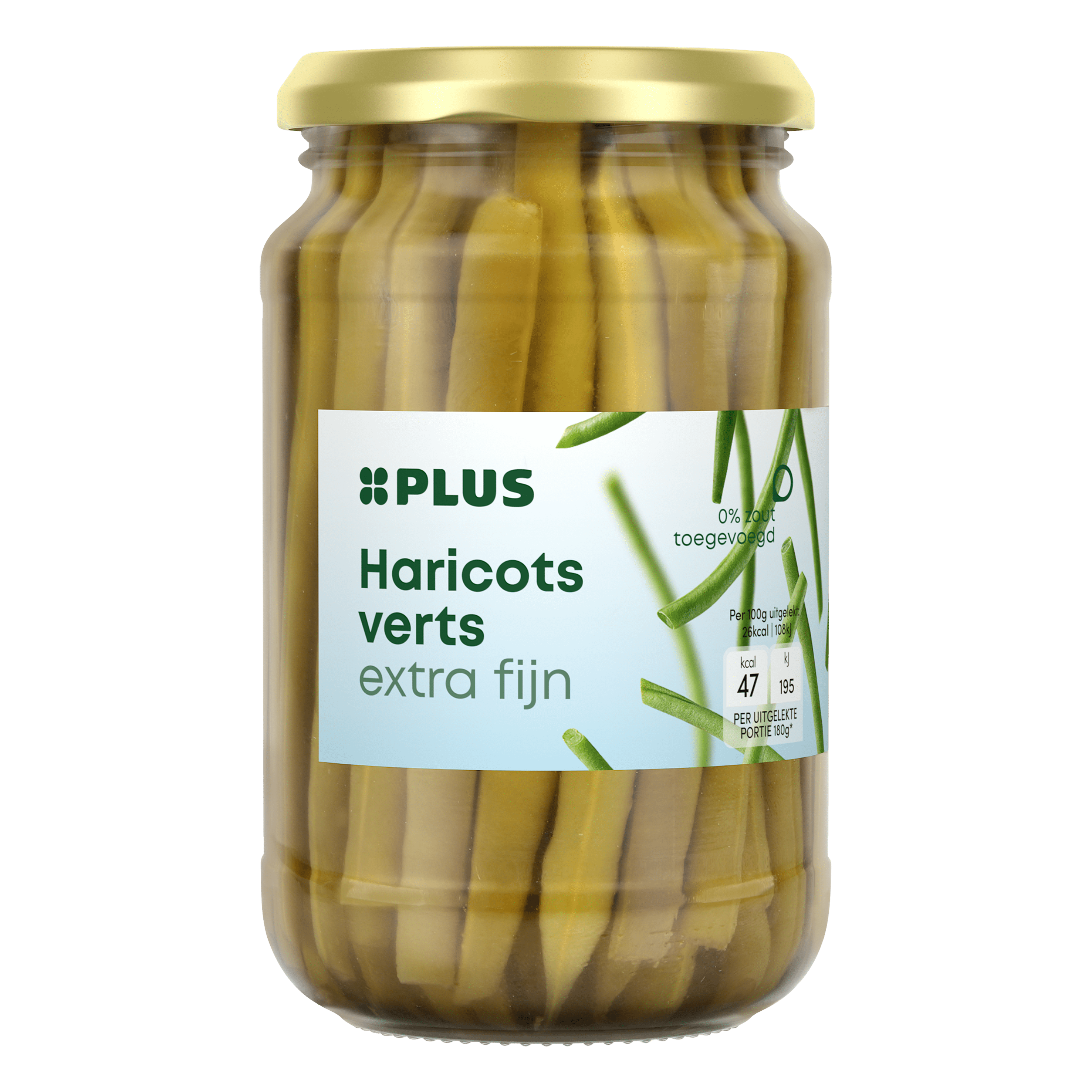 PLUS Haricots verts