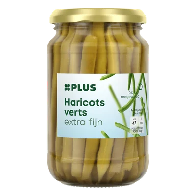 PLUS Haricots verts