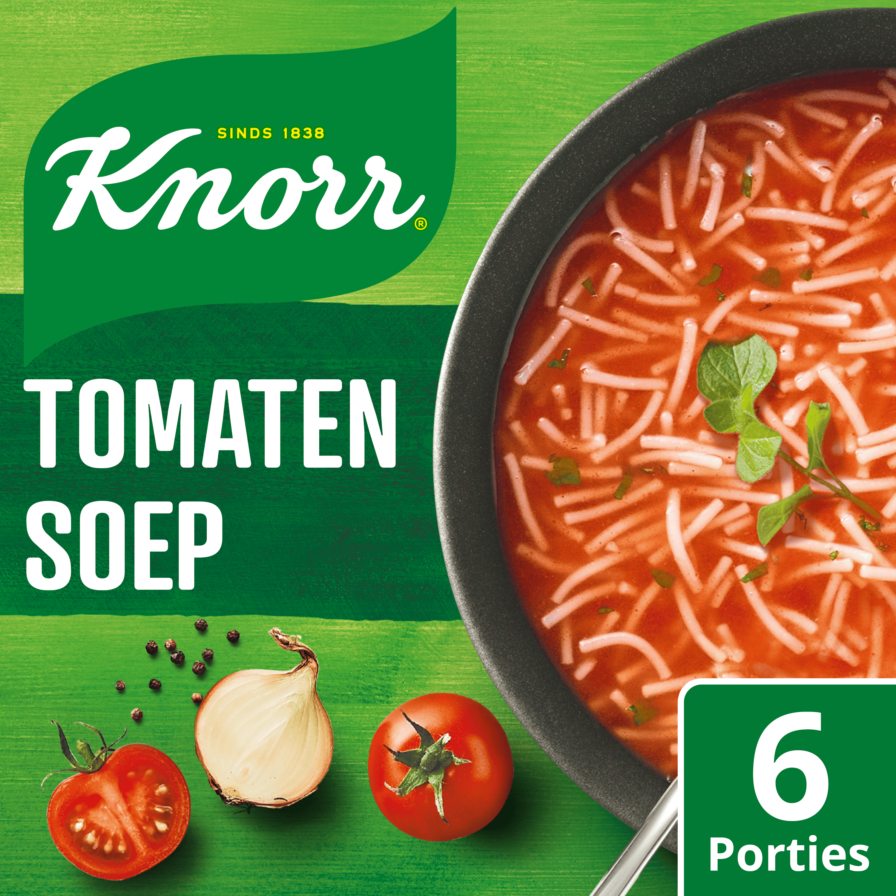 Knorr Dubbelpak soep Tomaten BX100 GR
