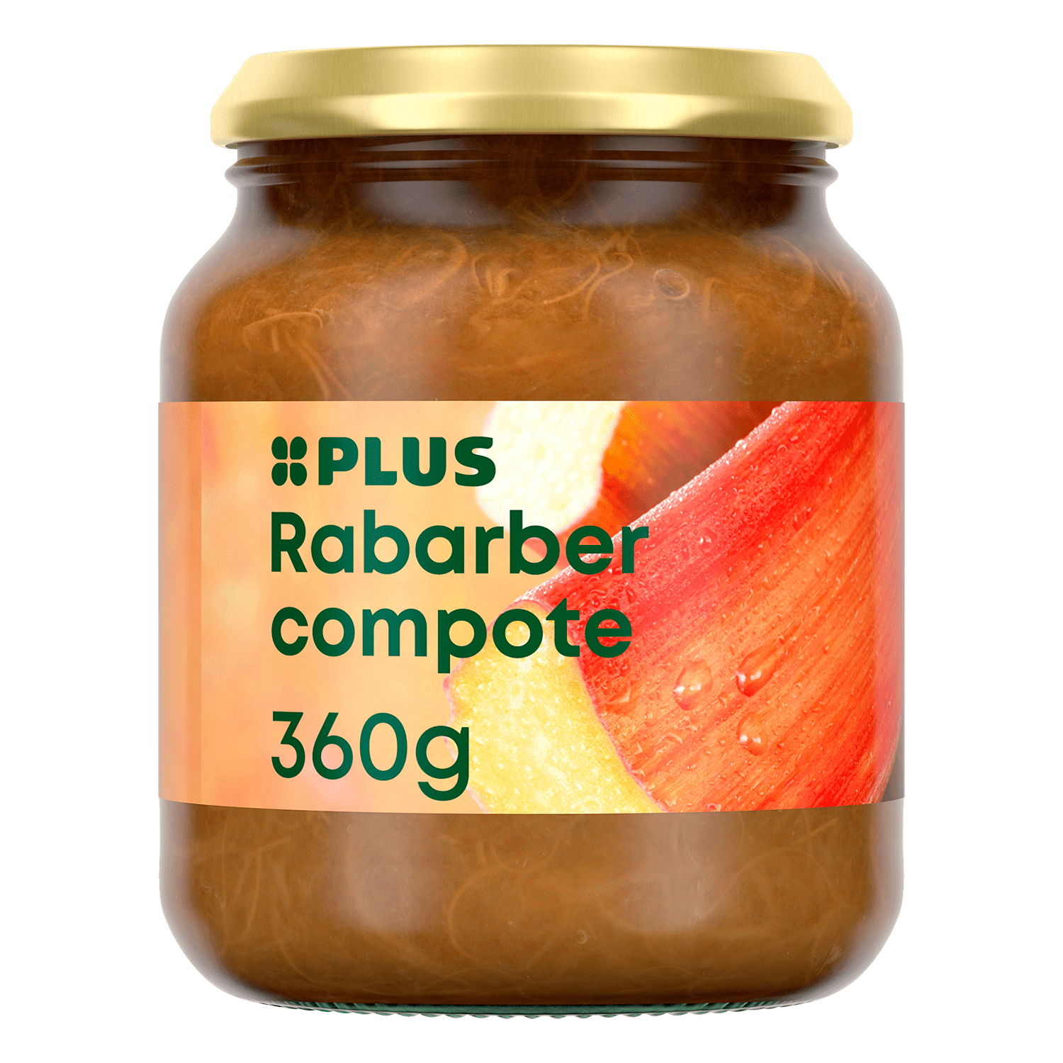 PLUS Rabarbercompote