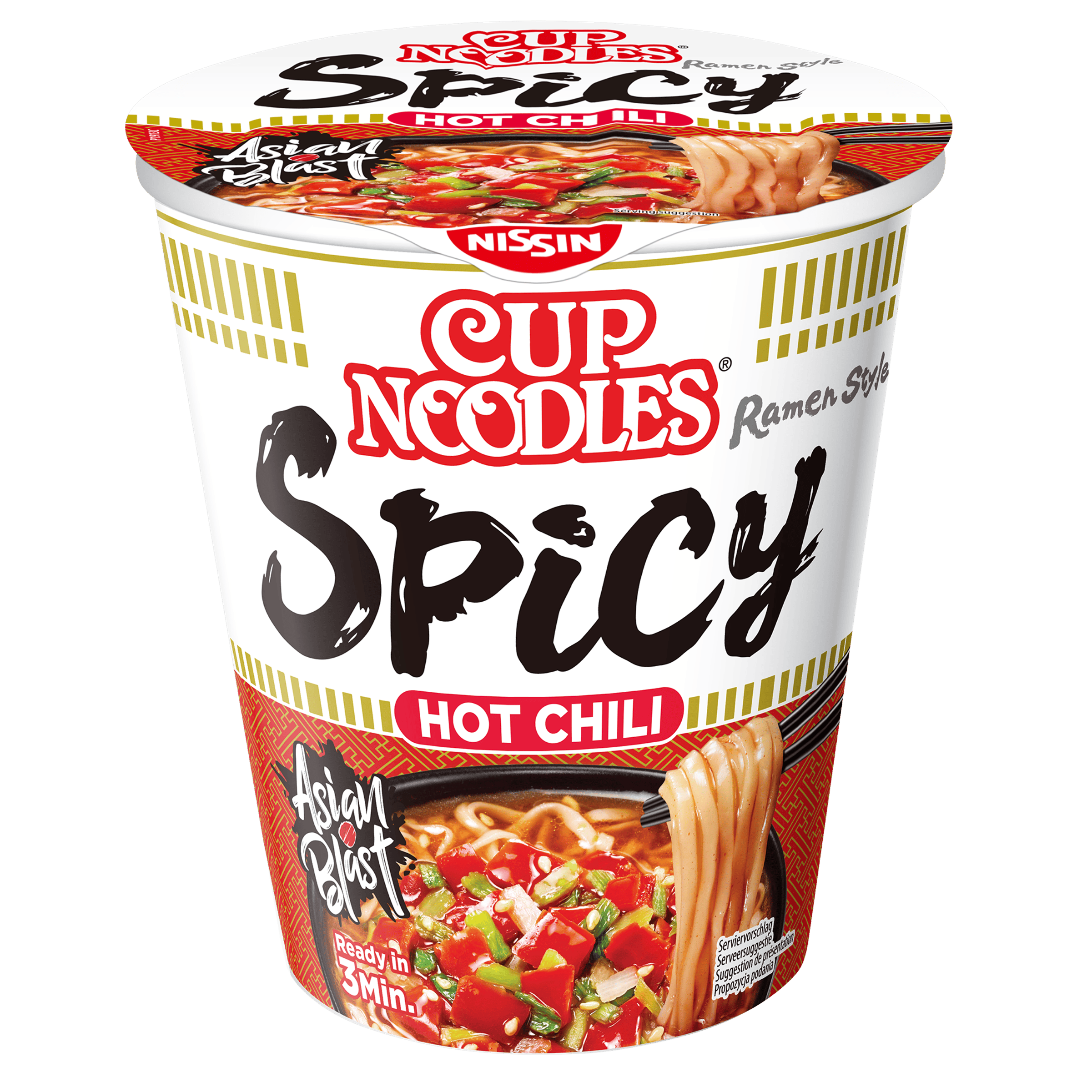 Nissin Noodles spicy