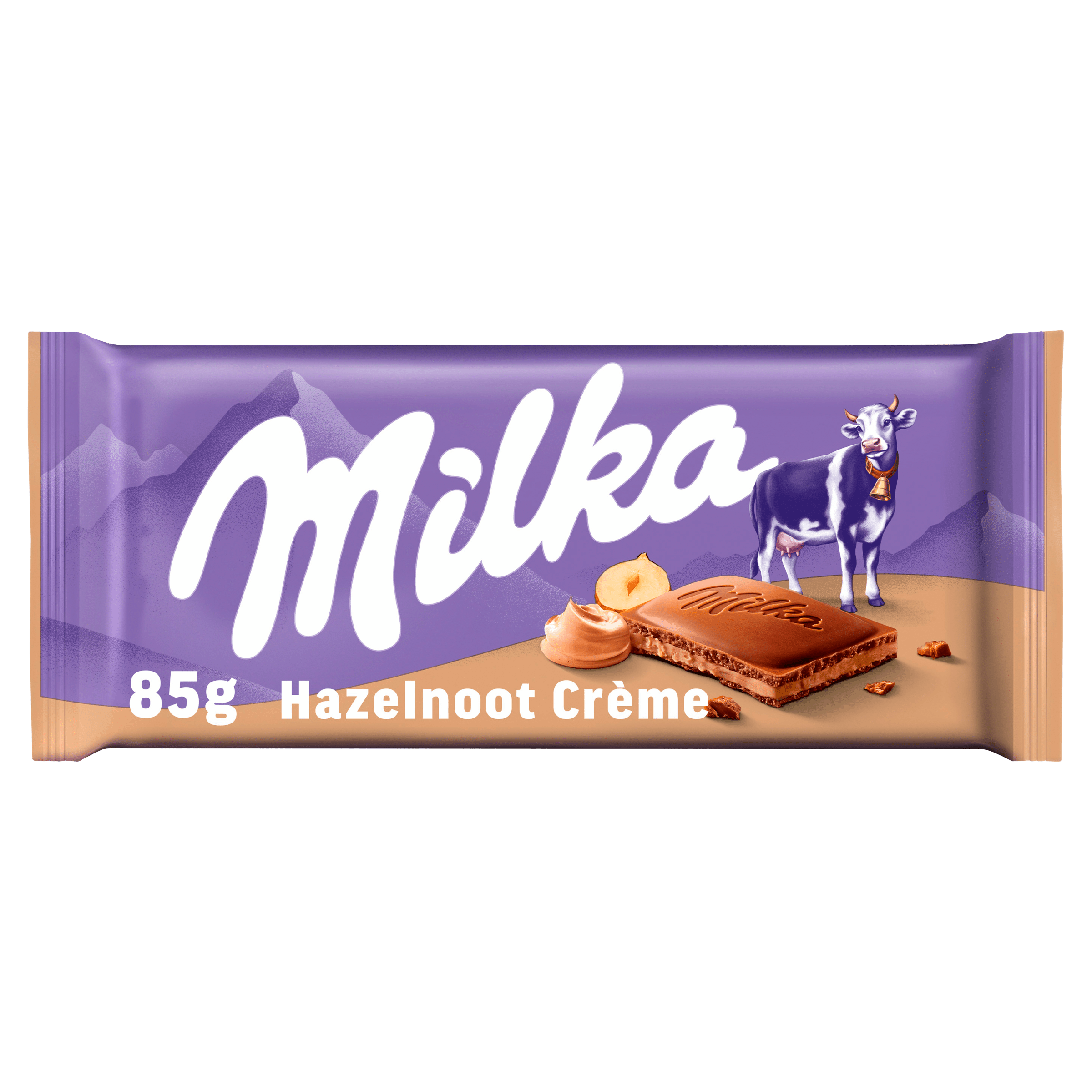 Milka Chocoladereep Hazelnoot Creme