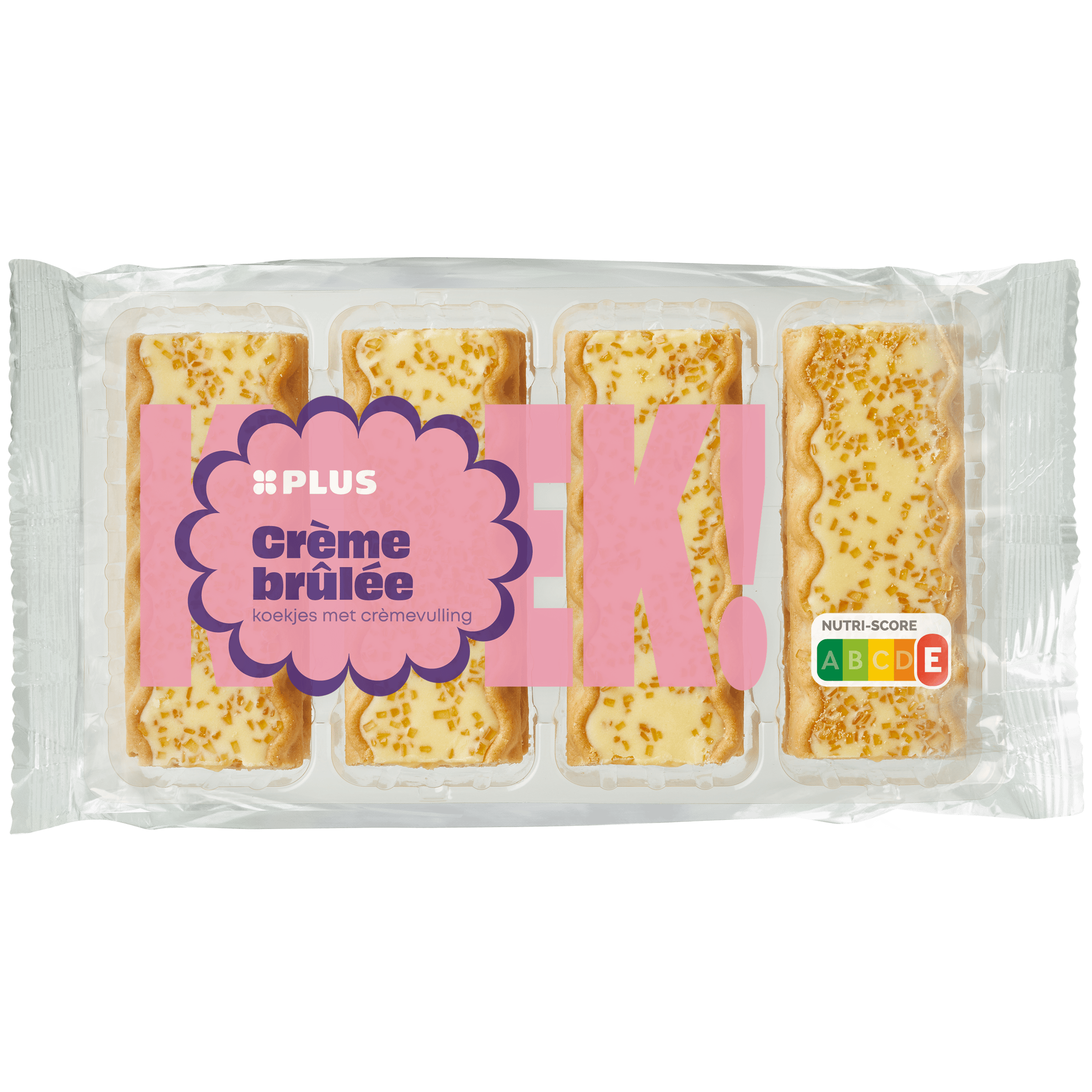 PLUS Crème Brulée koekjes