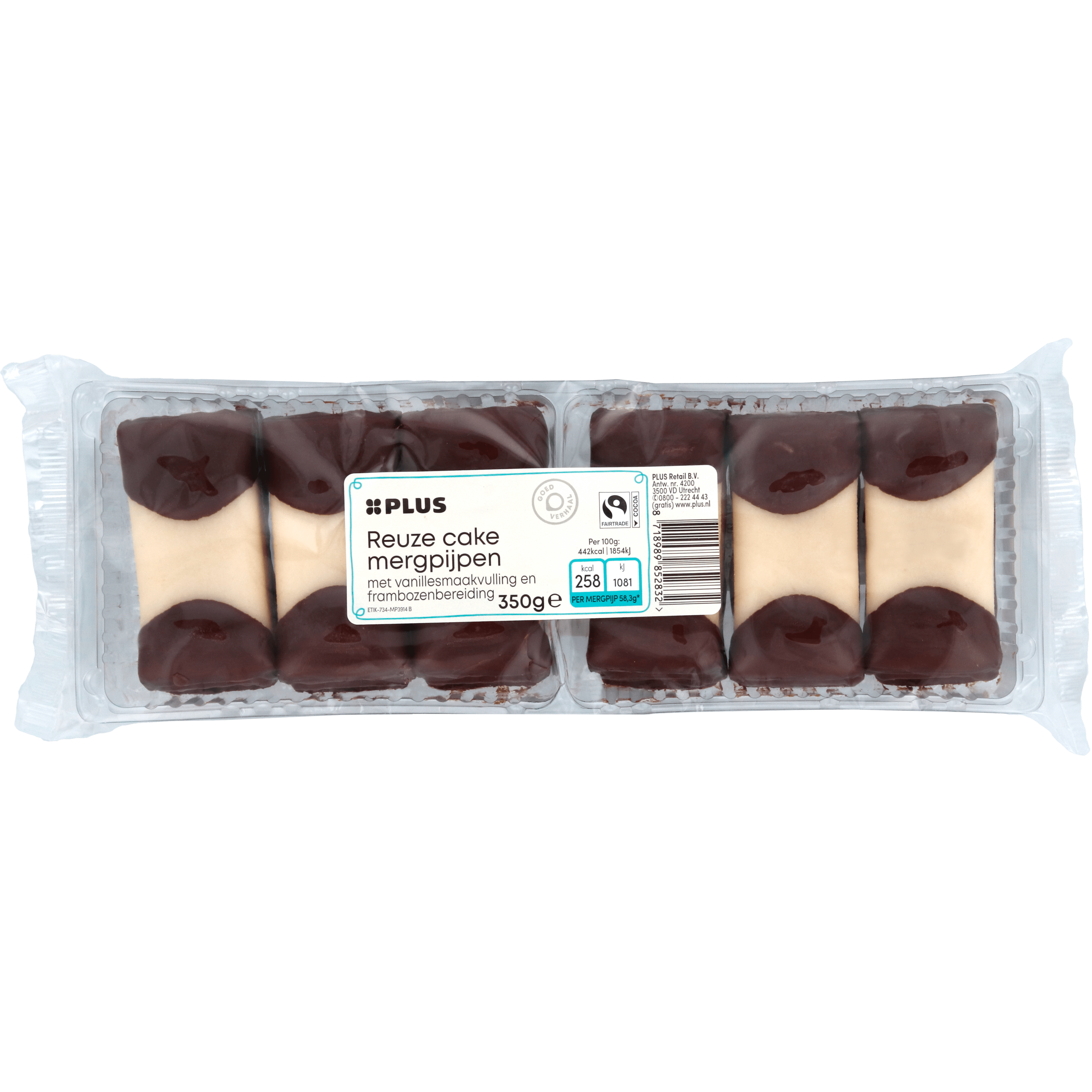 PLUS Reuze mergpijpen Fairtrade