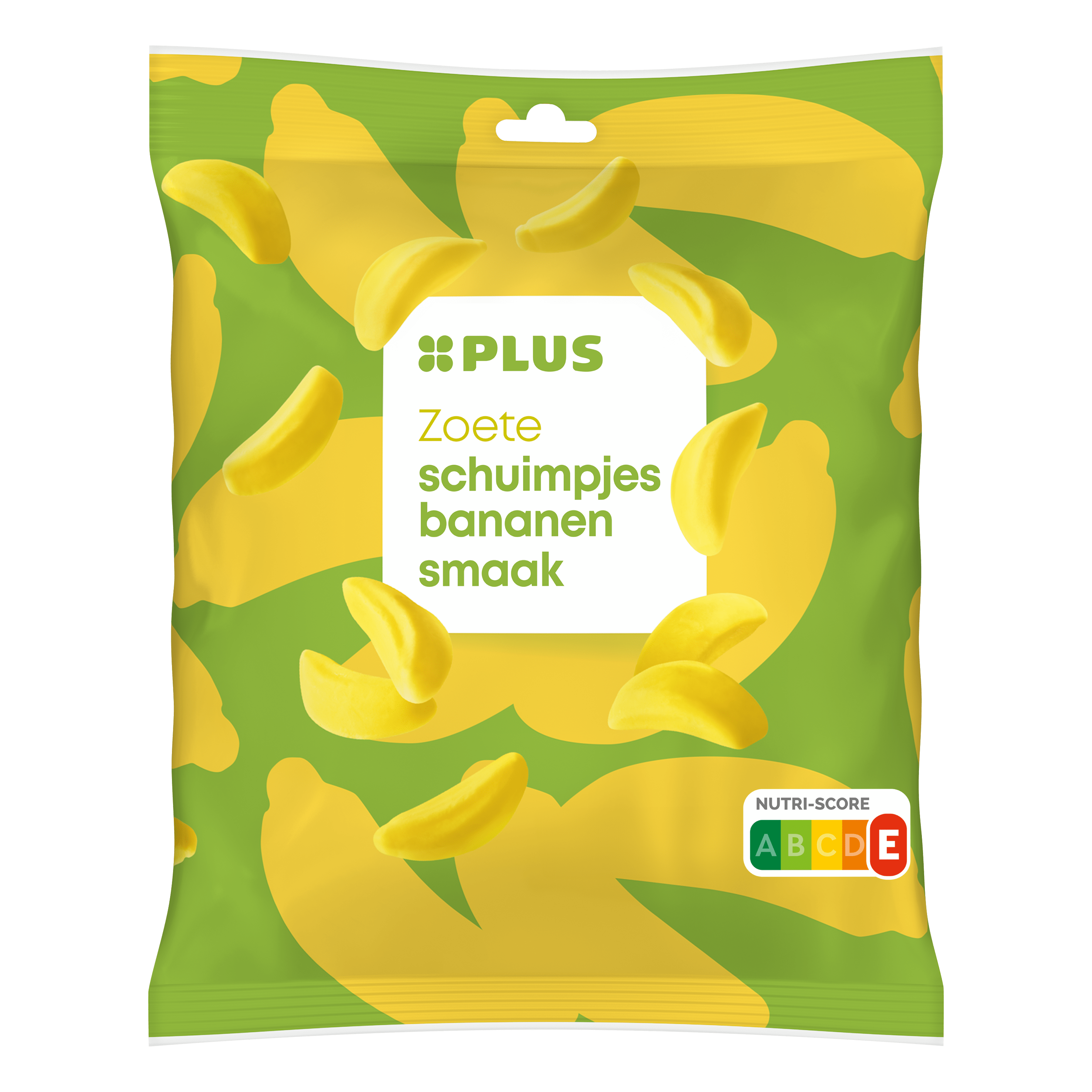 PLUS Snoep Banana Schuim