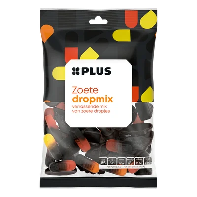 PLUS Zout en salmiak dropmix