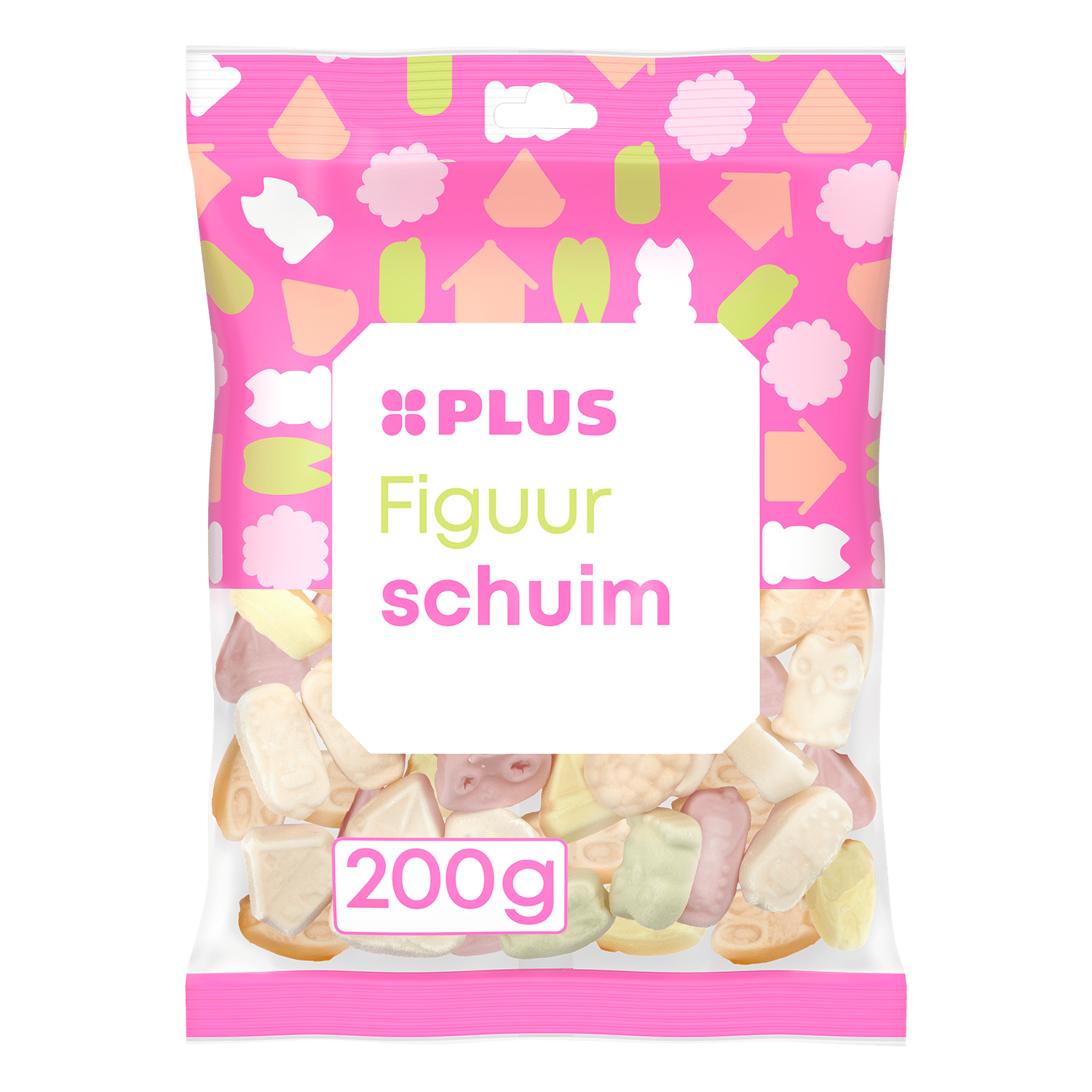PLUS Snoep figuurschuim