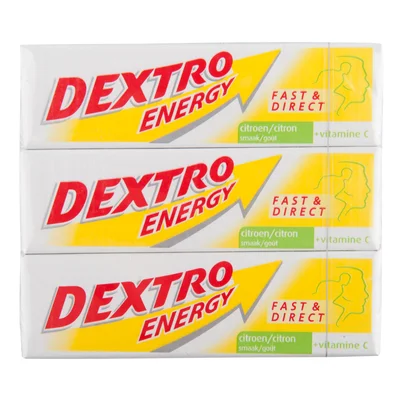 Dextro Citroen druivensuiker tabletten