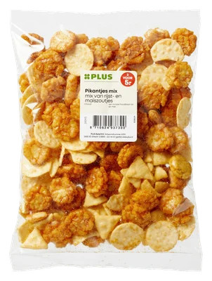 PLUS Pikantjes mix rijstzoutjes