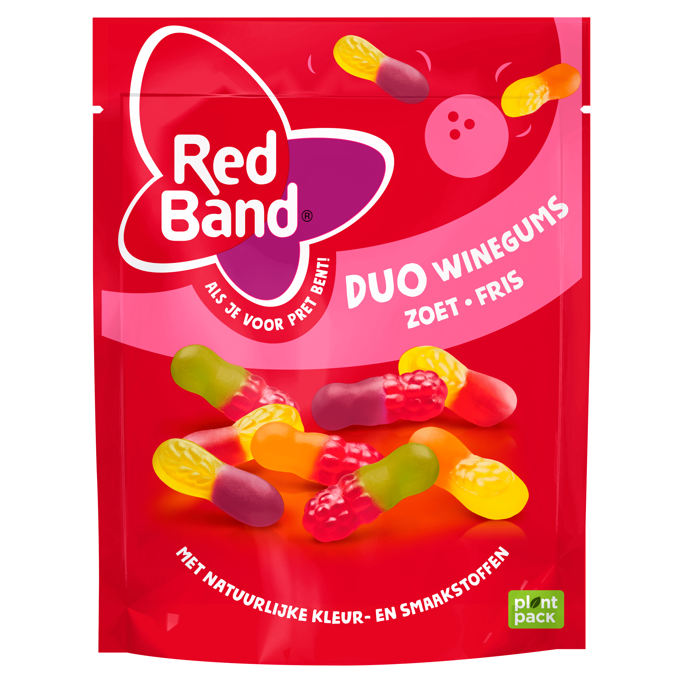 Redband Duo winegums zoet fris