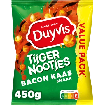 Duyvis Tijgernootjes Bacon Kaas