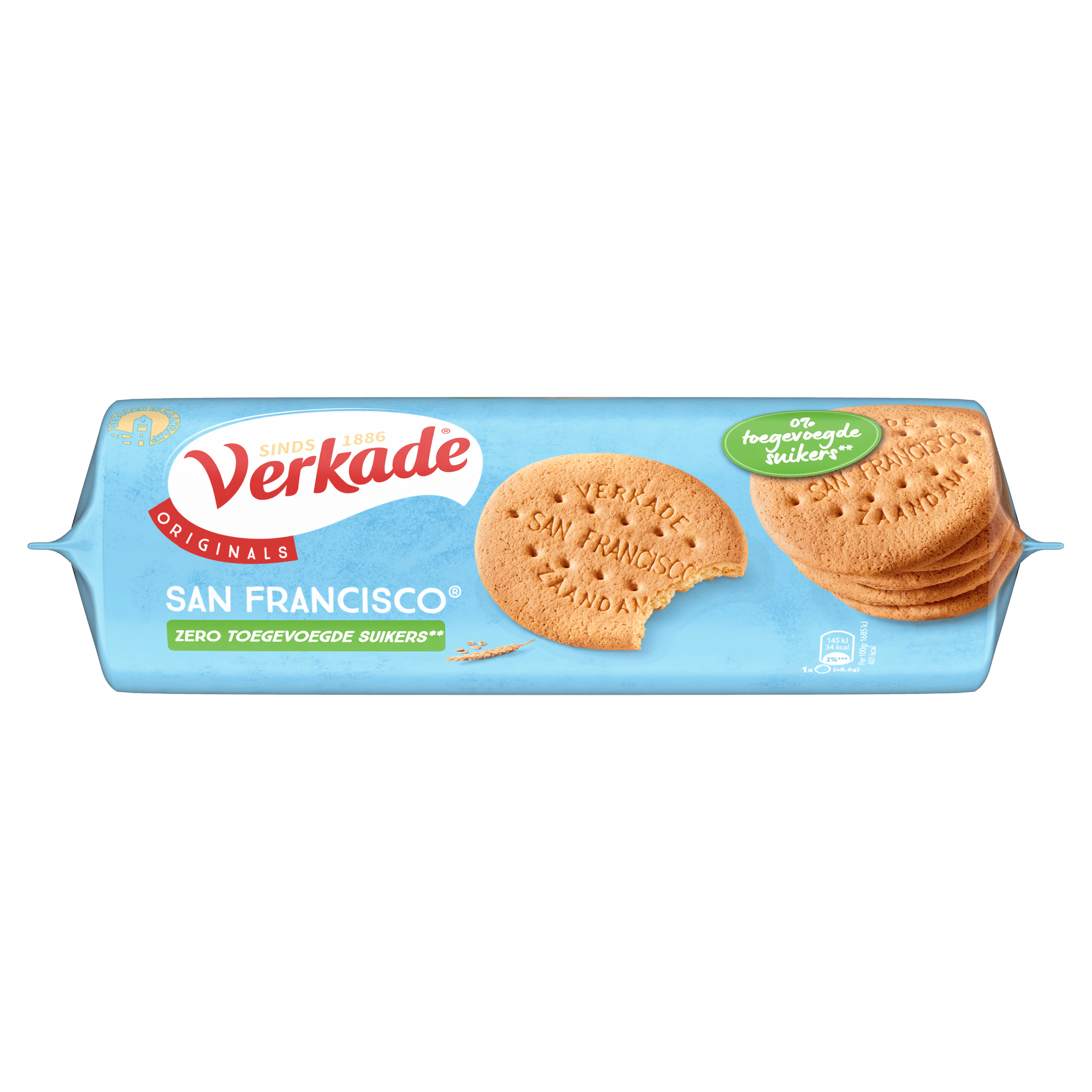 Verkade Originals San Francisco 0% suiker