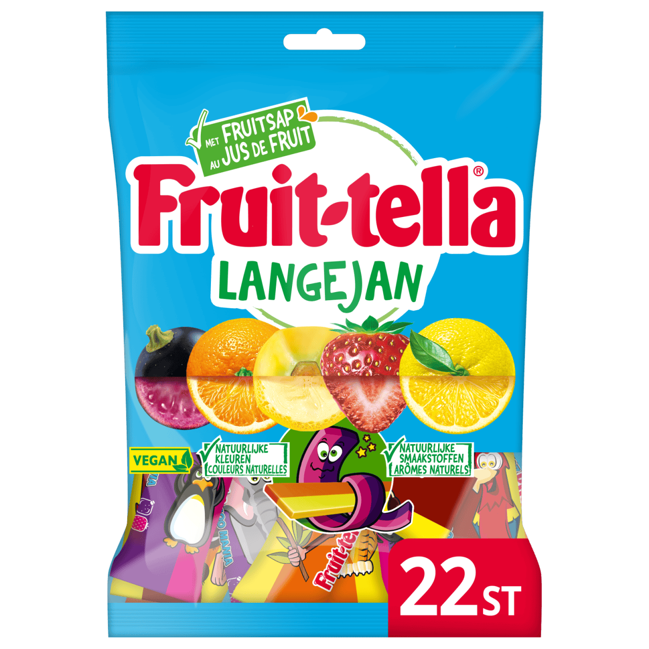 Fruittella Lange Jan vegan
