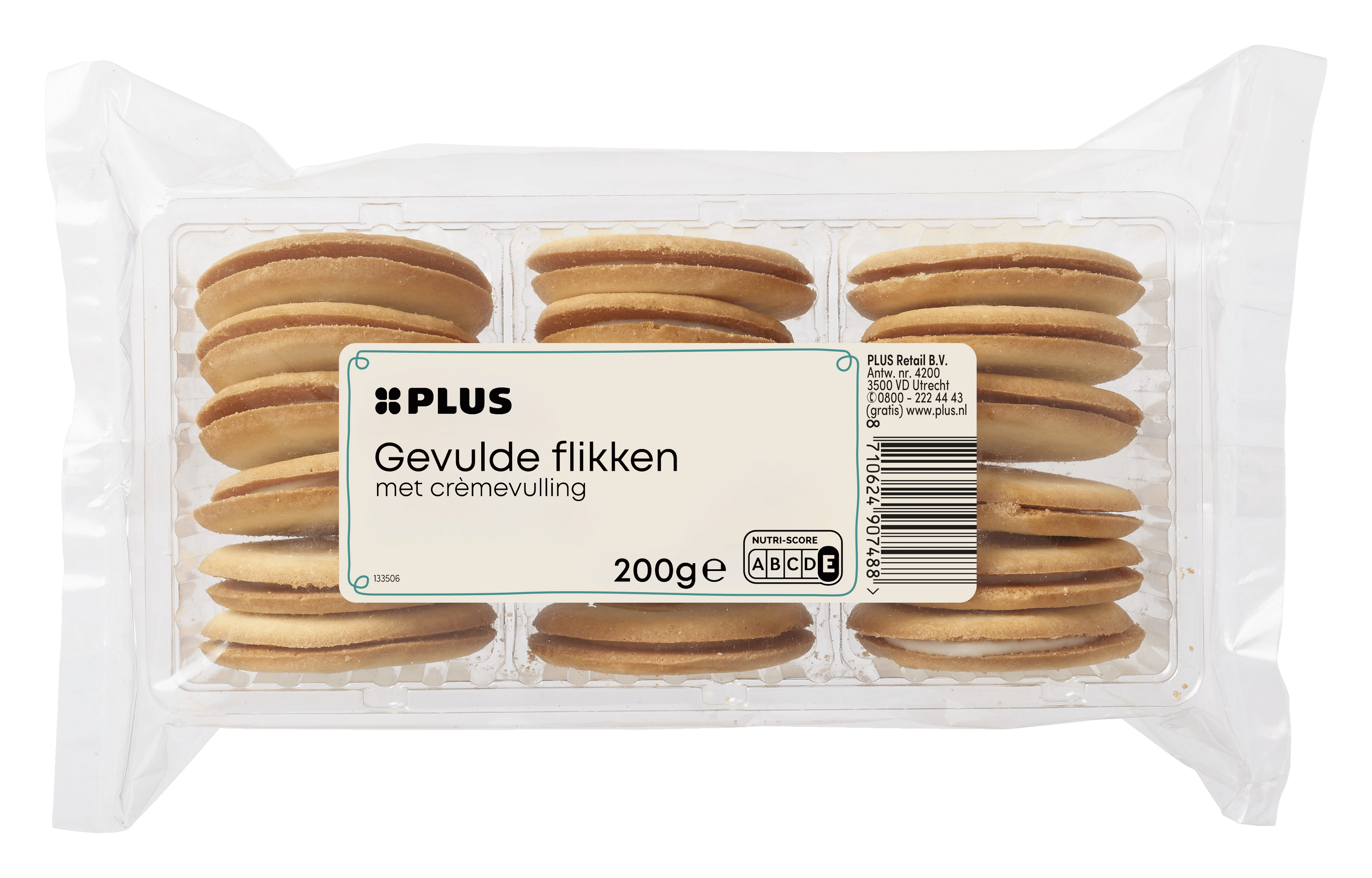 PLUS Gevulde flikken