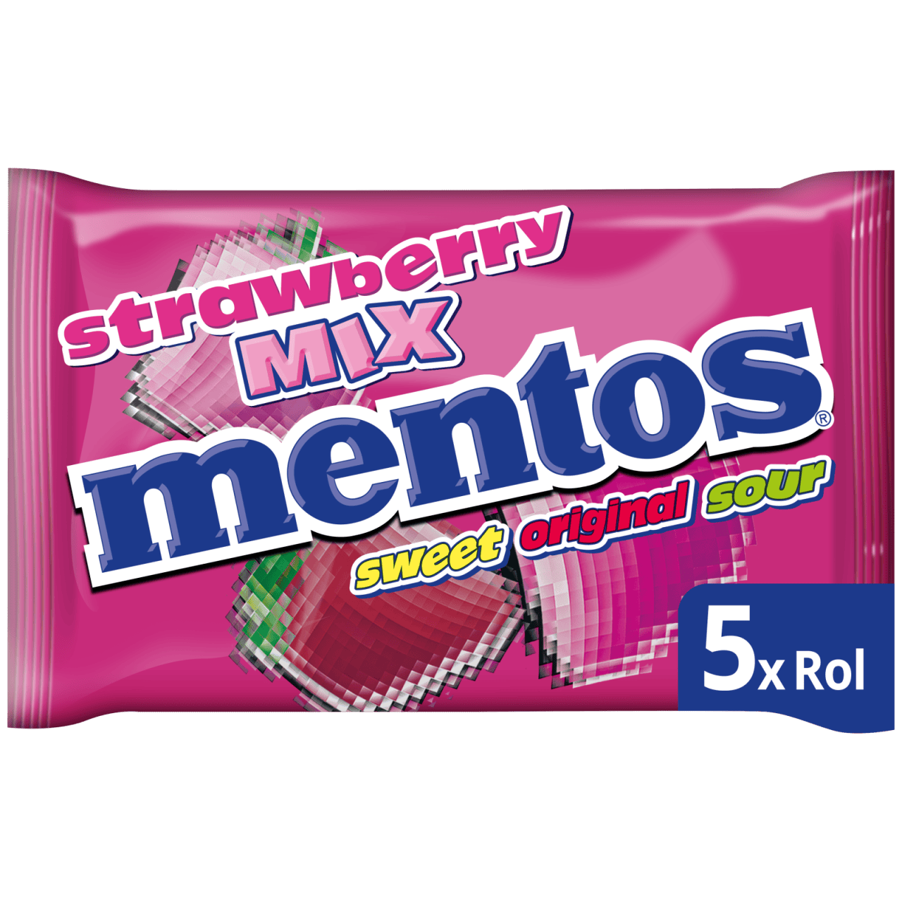 Mentos Strawberry 5-pack