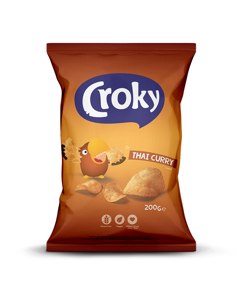 Croky Chips Thai Curry
