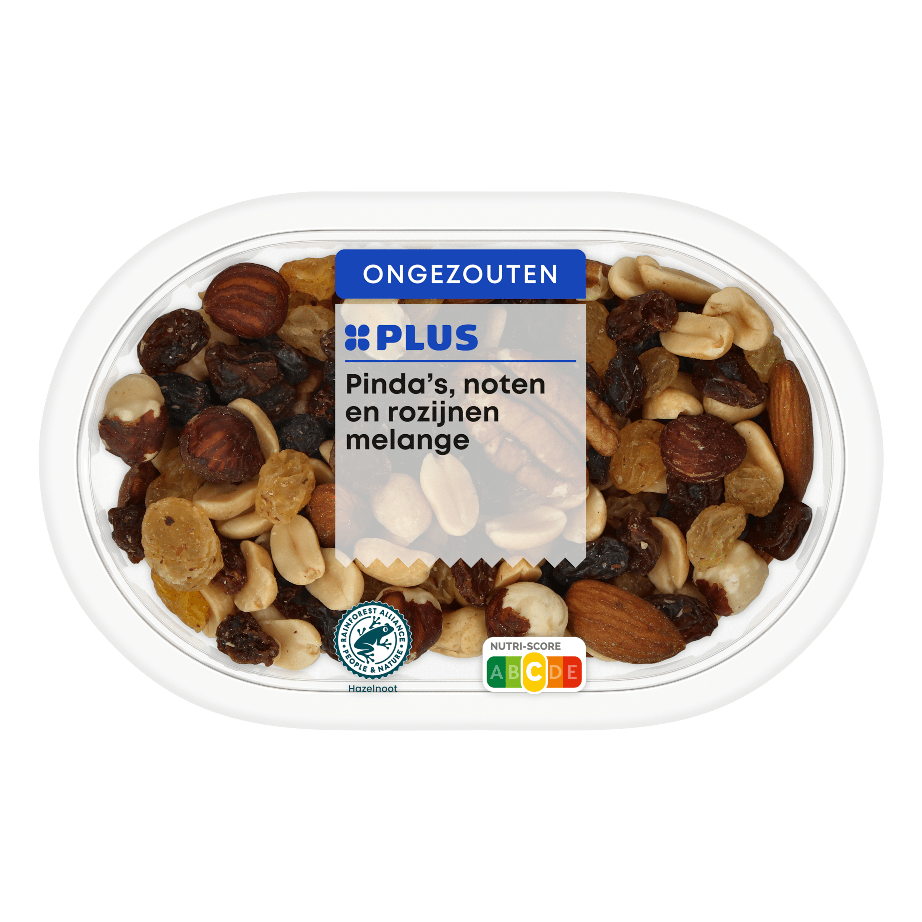 PLUS Pindas noten en rozijnen melange