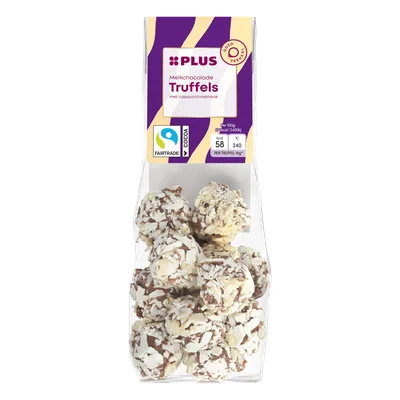 PLUS Cappuchinotruffels