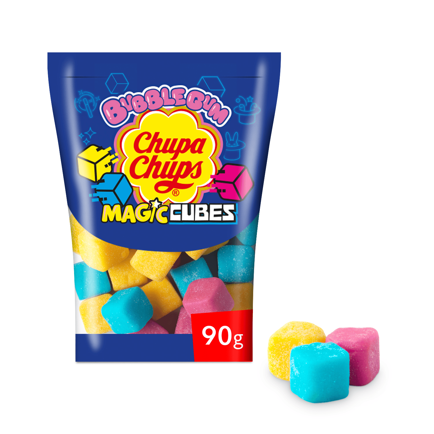 Chupa Chups Bubblegum Magic Cubes