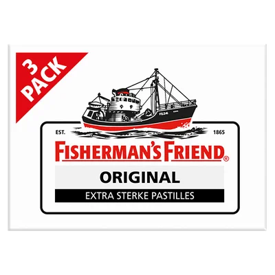 Fisherman's Friends Original Extra Sterk 3 pack