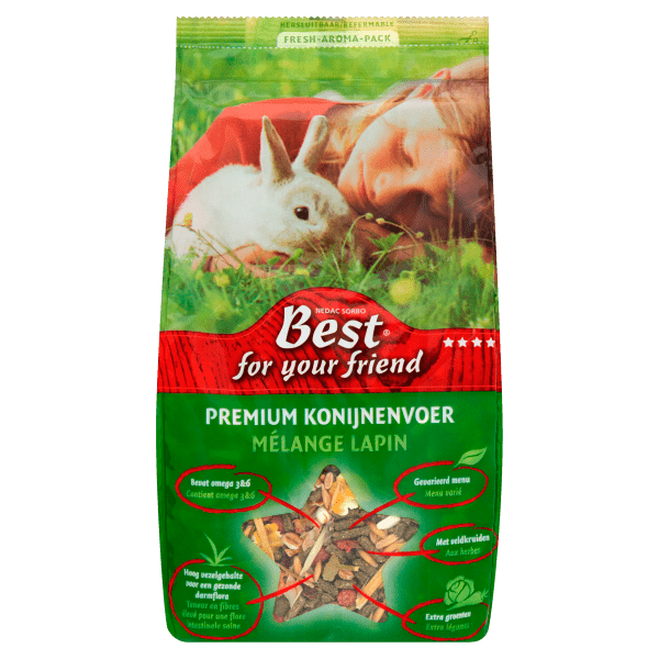 Best For Your Friend Konijnenvoer Premium