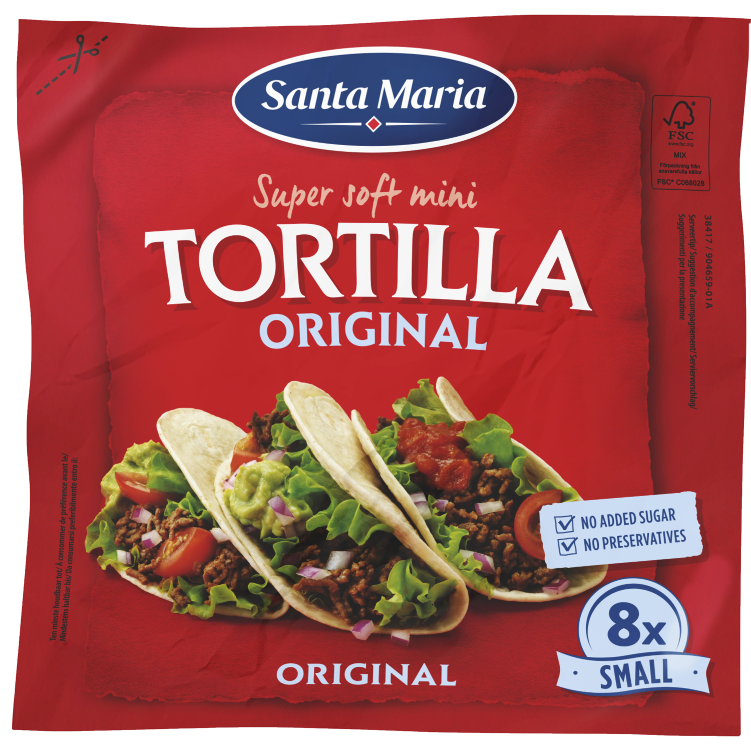Santa Maria Tortilla mini 8 stuks