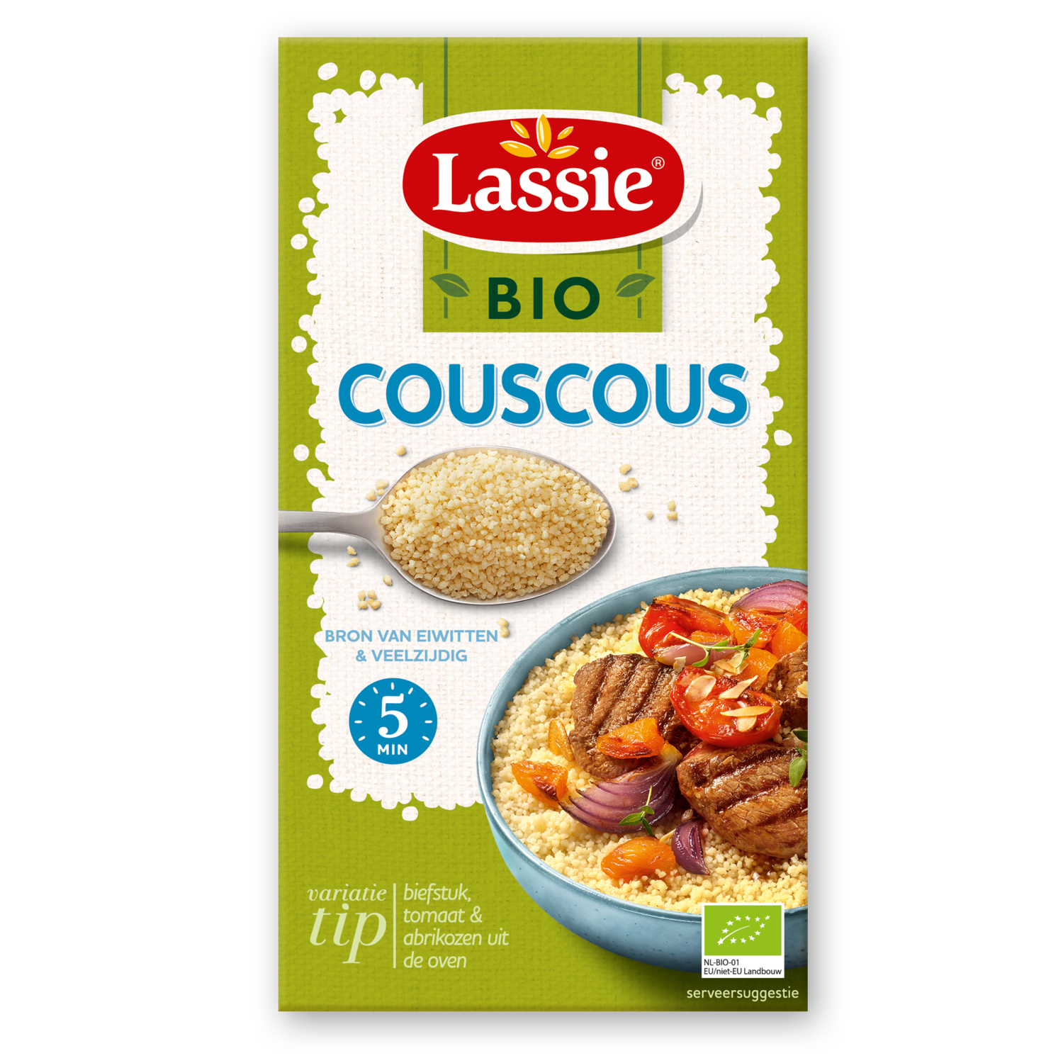 Lassie Couscous biologische wereldgranen