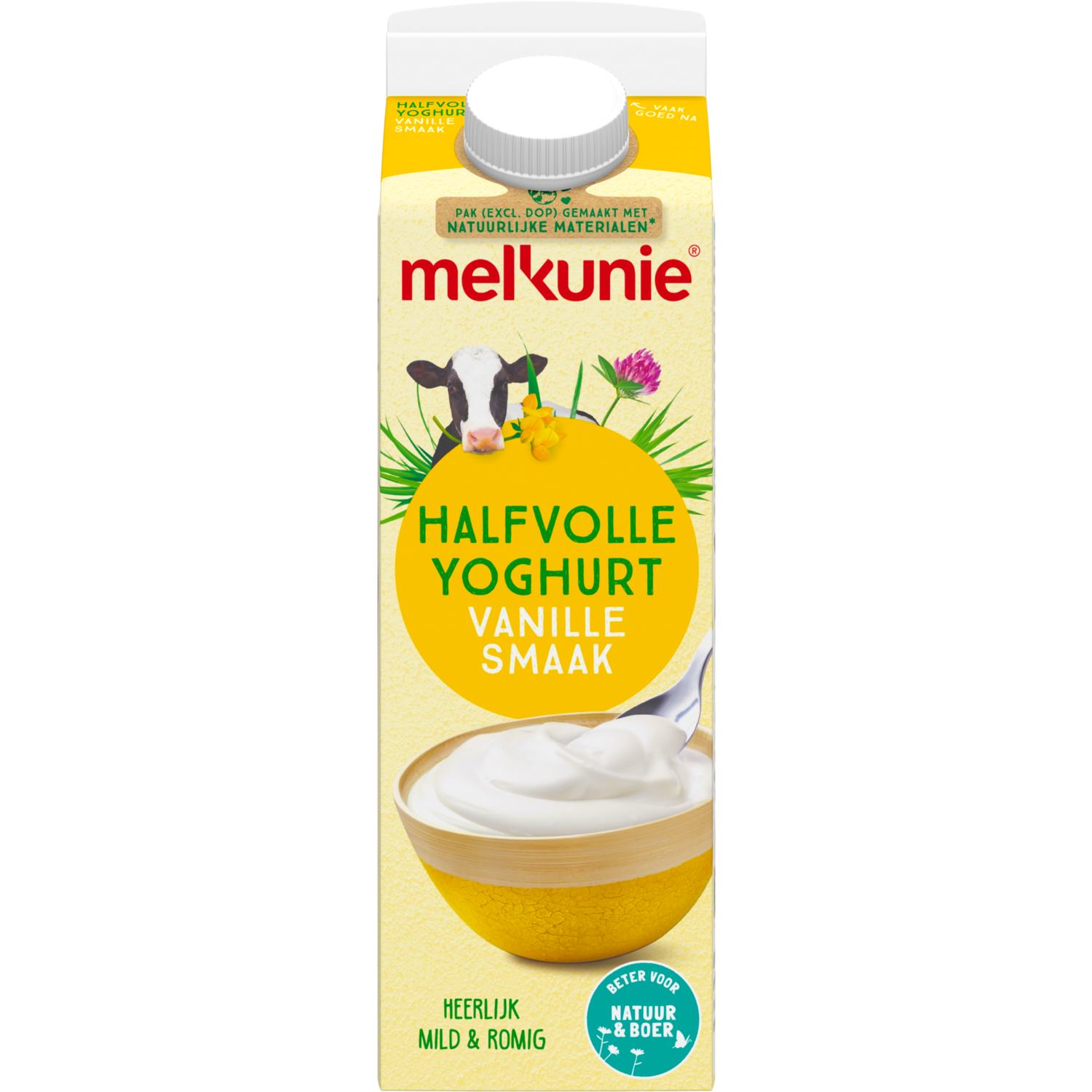 Melkunie Halfvolle vanille yoghurt
