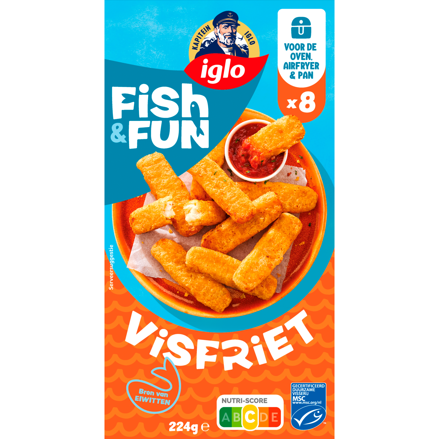 Iglo Kapiteins Klassiekers Lekkerbekje sticks