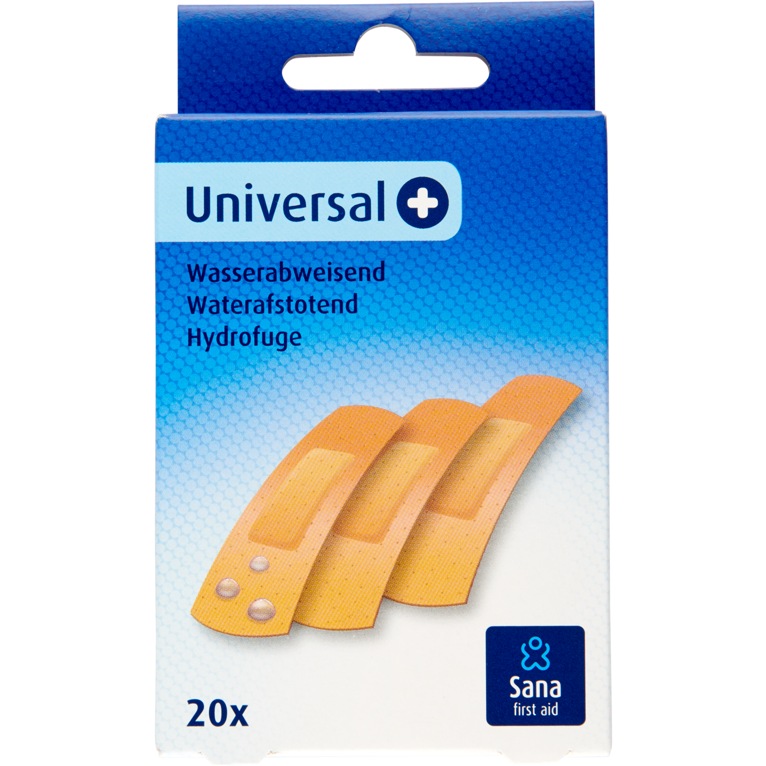 Sana First Aid Pleisters waterafstotend 20 strips