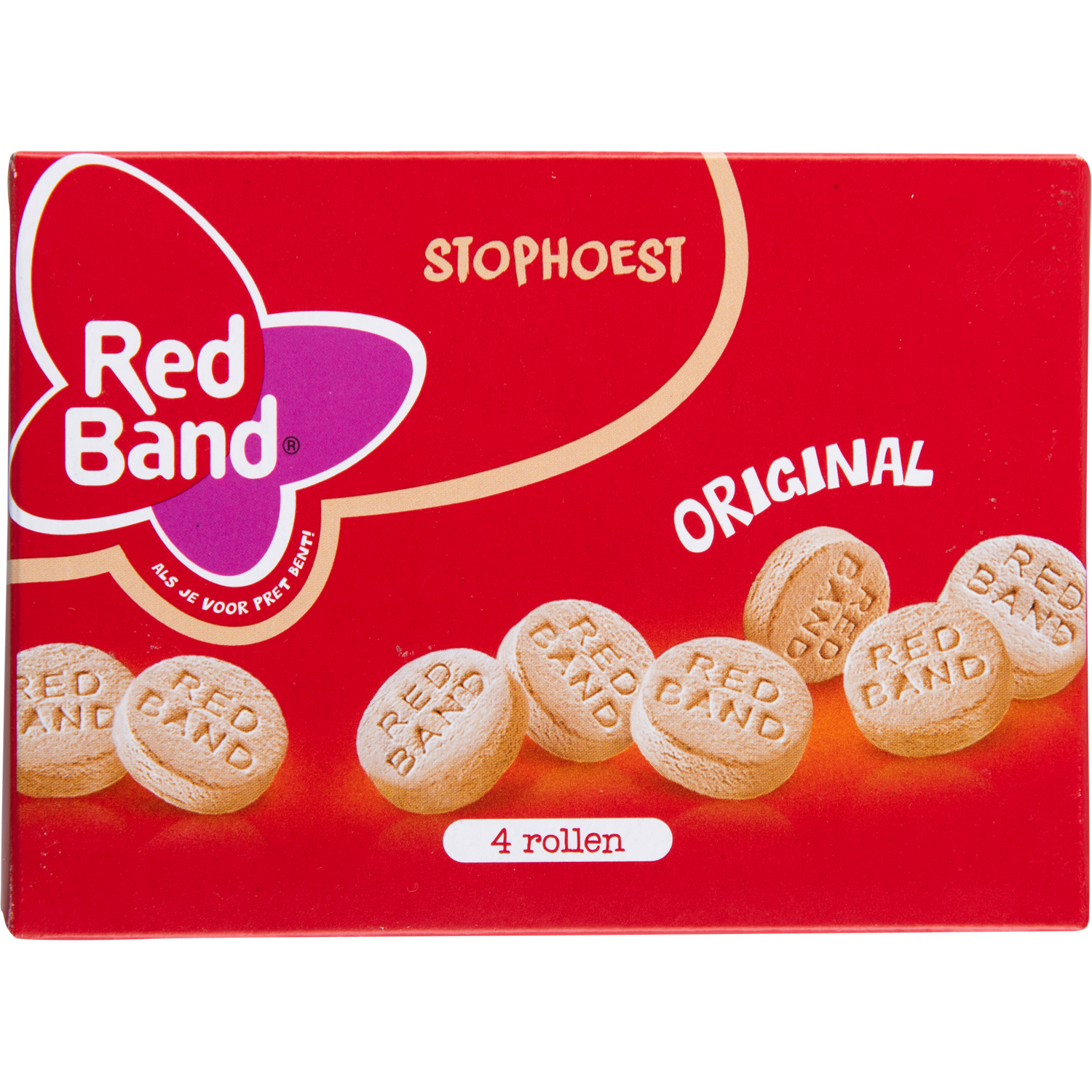 Red Band Stophoest 4 pack