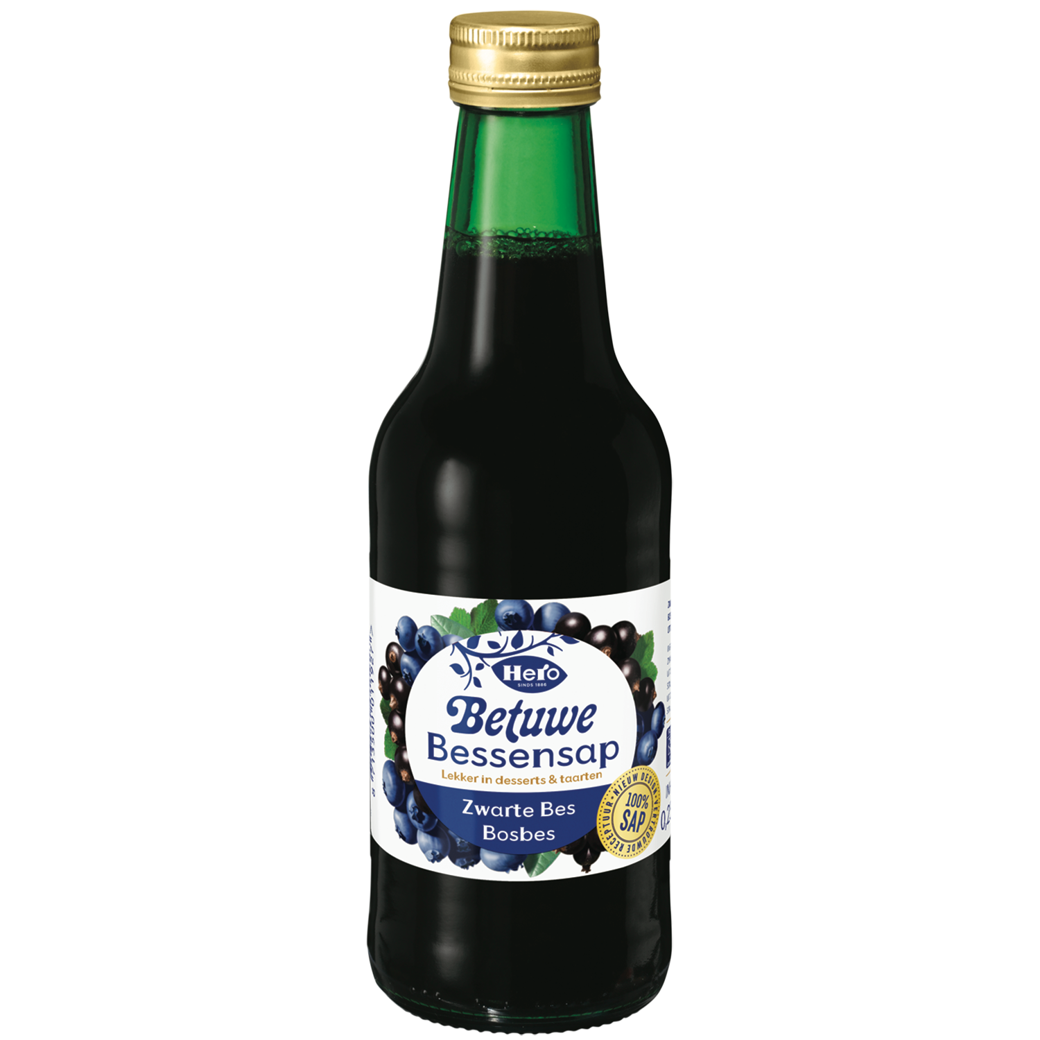 Betuwe Bessensap zwarte bes en bosbes
