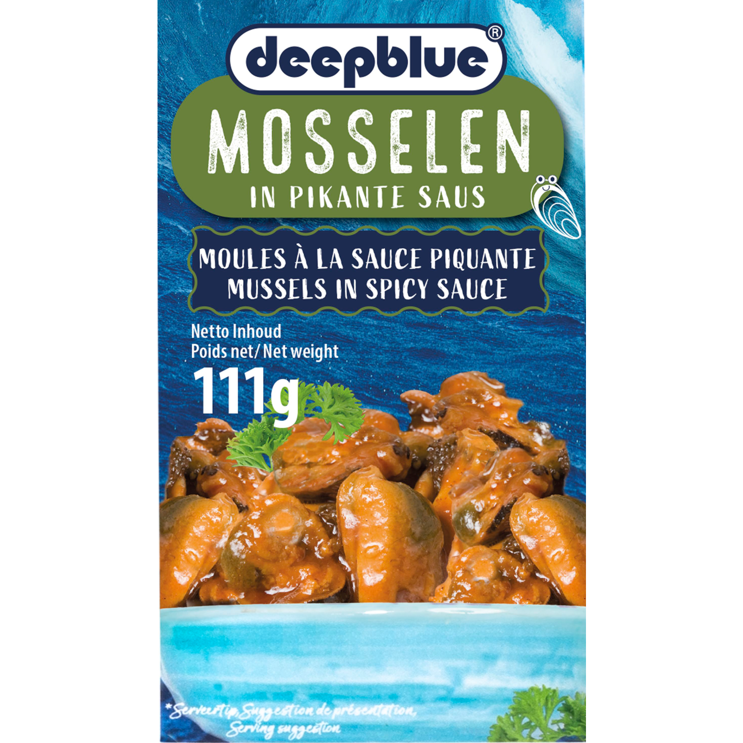 Deepblue Mosselen in pikante saus