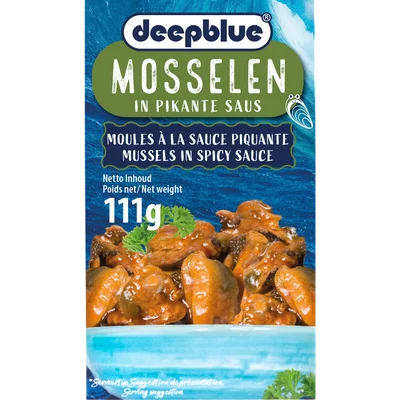Deepblue Mosselen in pikante saus