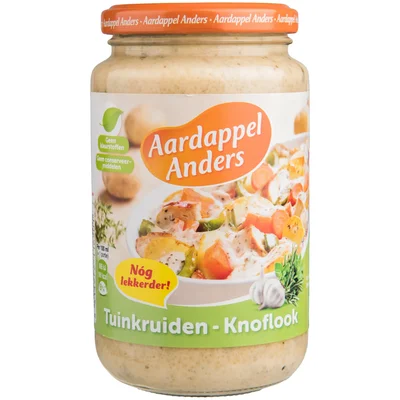 Aardappel anders Tuinkruiden knoflook