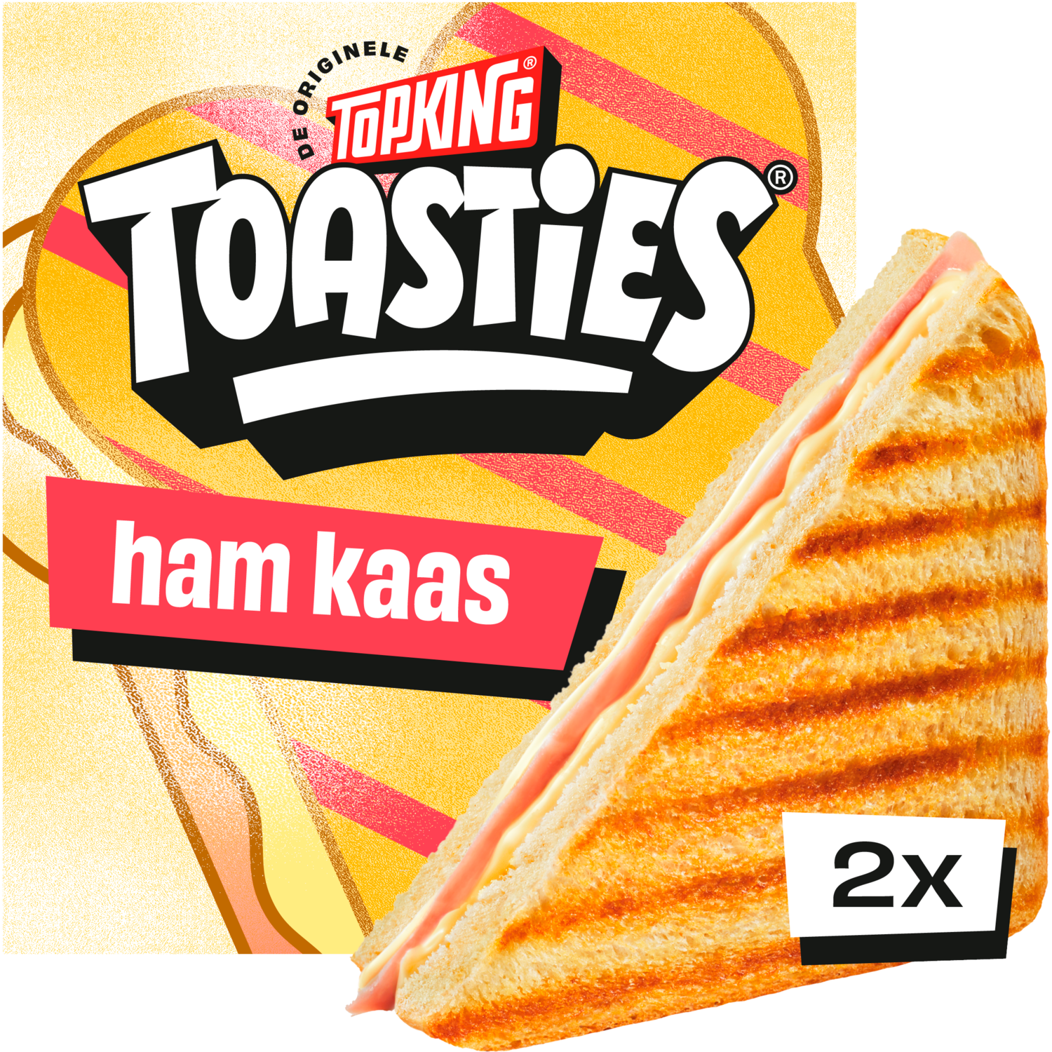 Topking Tosti ham kaas 2 stuks