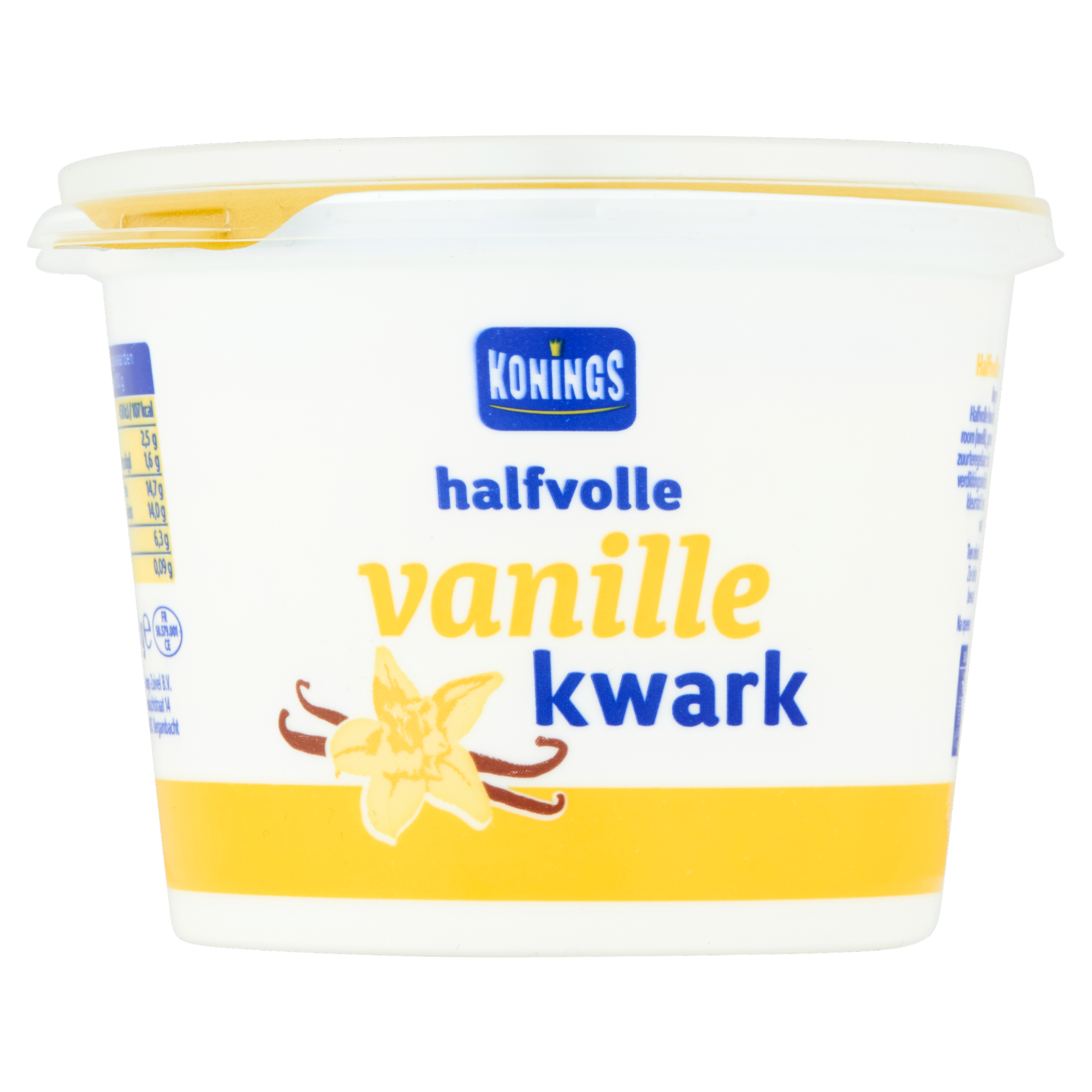 Konings Halfvolle vanillekwark